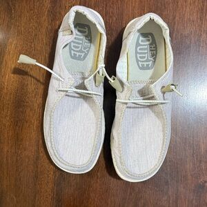 Hey Dude Slip-On Loafers - Light Grey